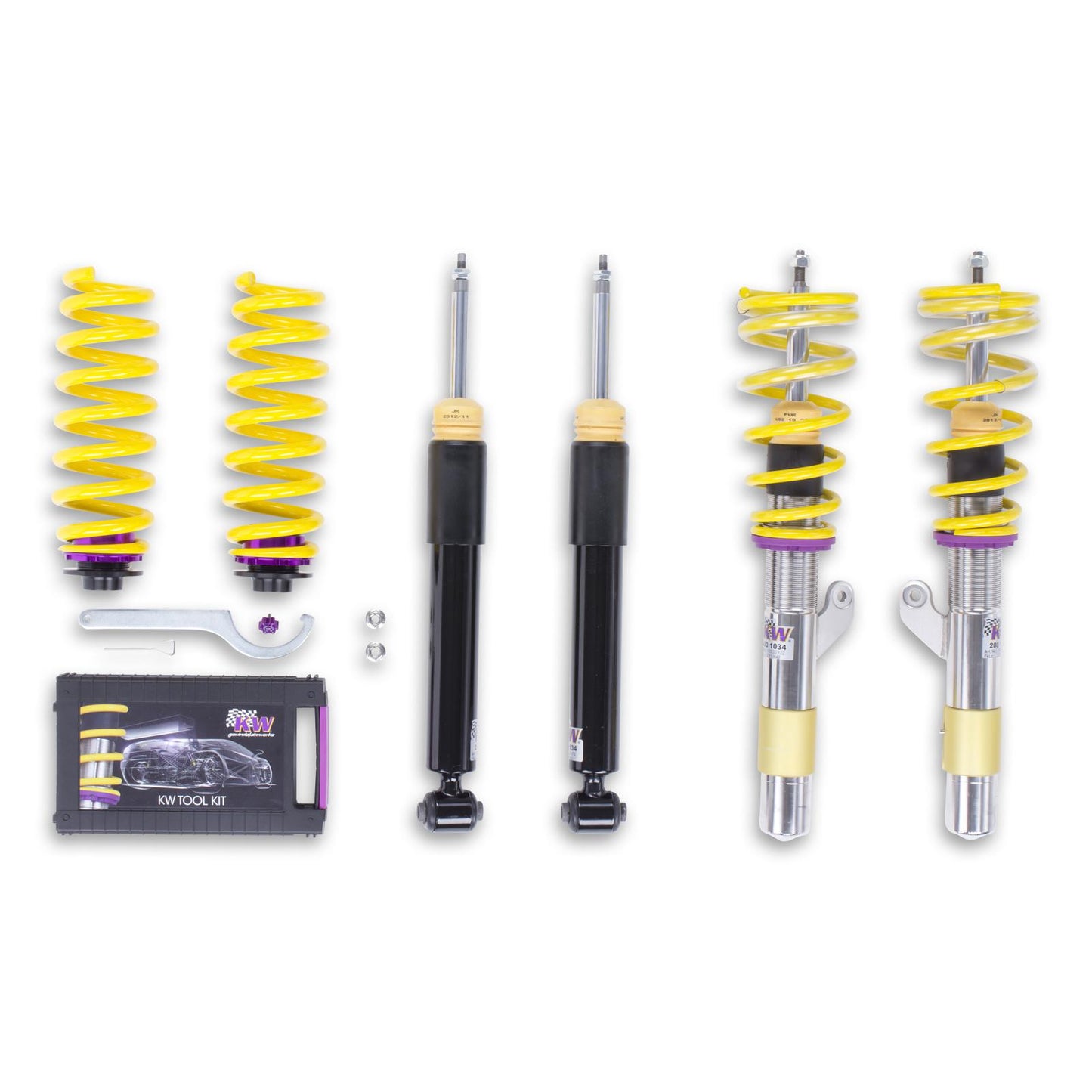 KW V2 INOX КОЙЛОВЪР ОКАЧВАНЕ BMW 1,2,3,4 (F20,F21,F22,F23,F30,F33)