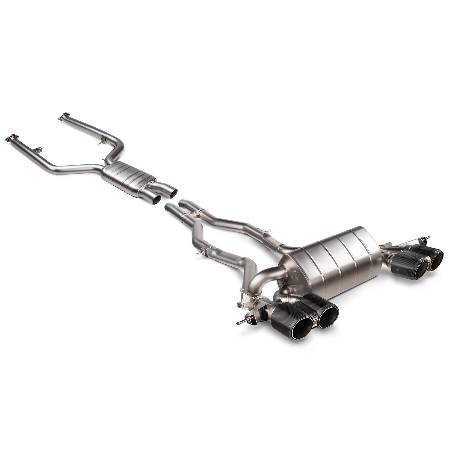 Akrapovic G80/G82 M3/M4 Evolution Line + Downpipes - Изпускателна Система
