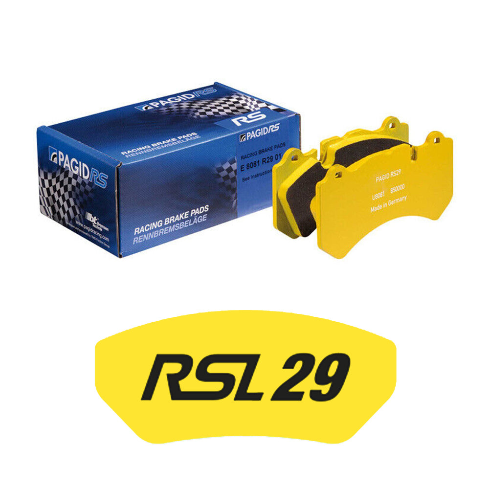 Pagid RSL29 Рейсинг Накладки - Е8X Е9X - 2 бутални МПърформанс Спирачки - Задна Ос
