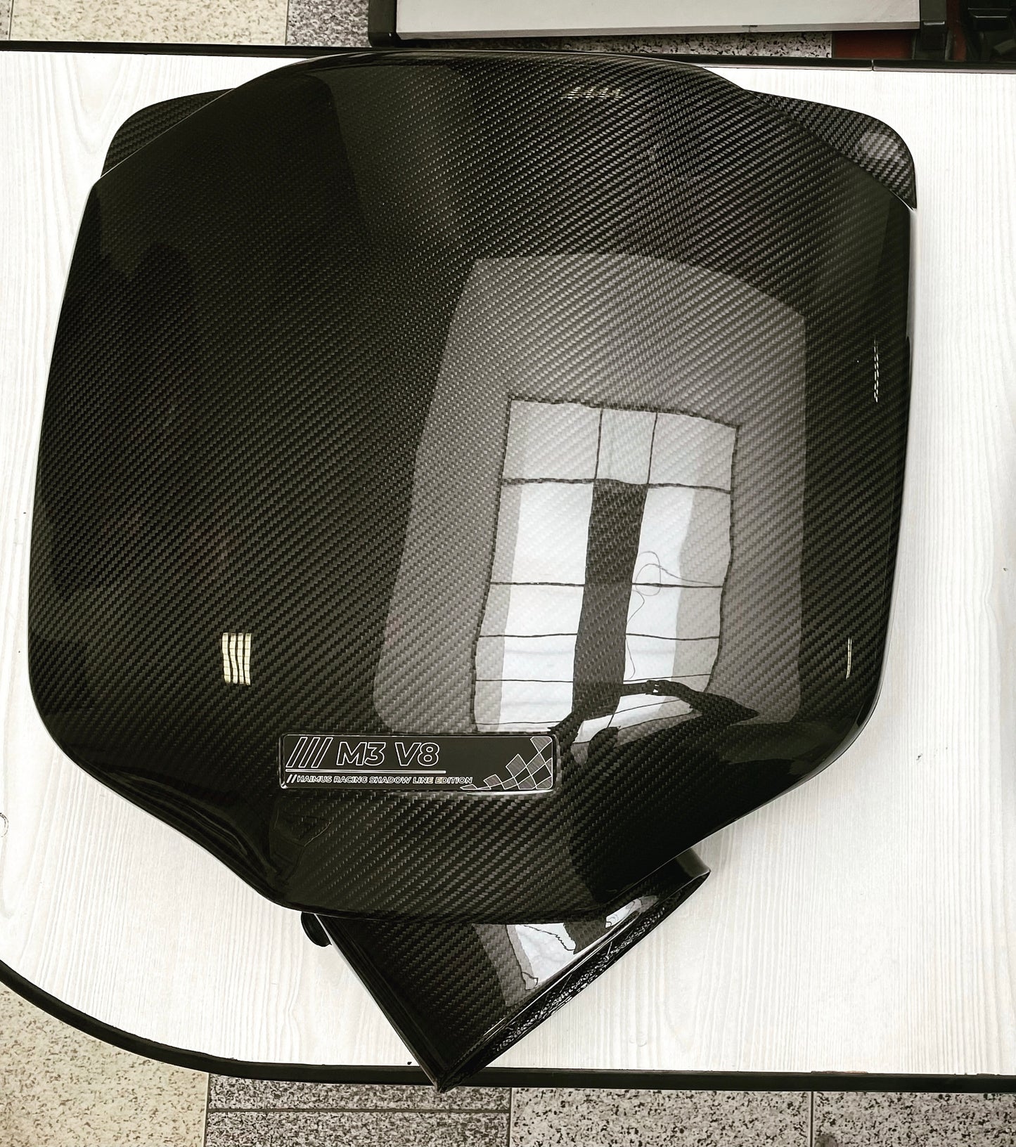 Хаймус Рейсинг BMW E92 M3 Карбонов Интейк Пленум