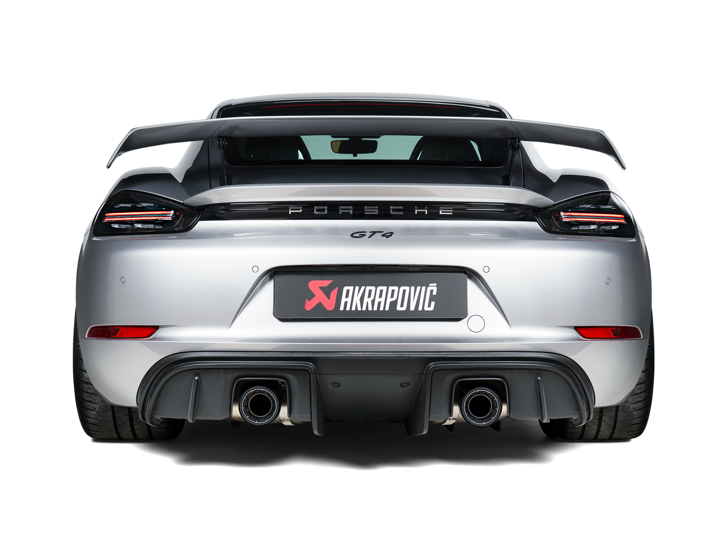 Akrapovic Slip On Race - PORSCHE 718 CAYMAN GT4 / SPYDER