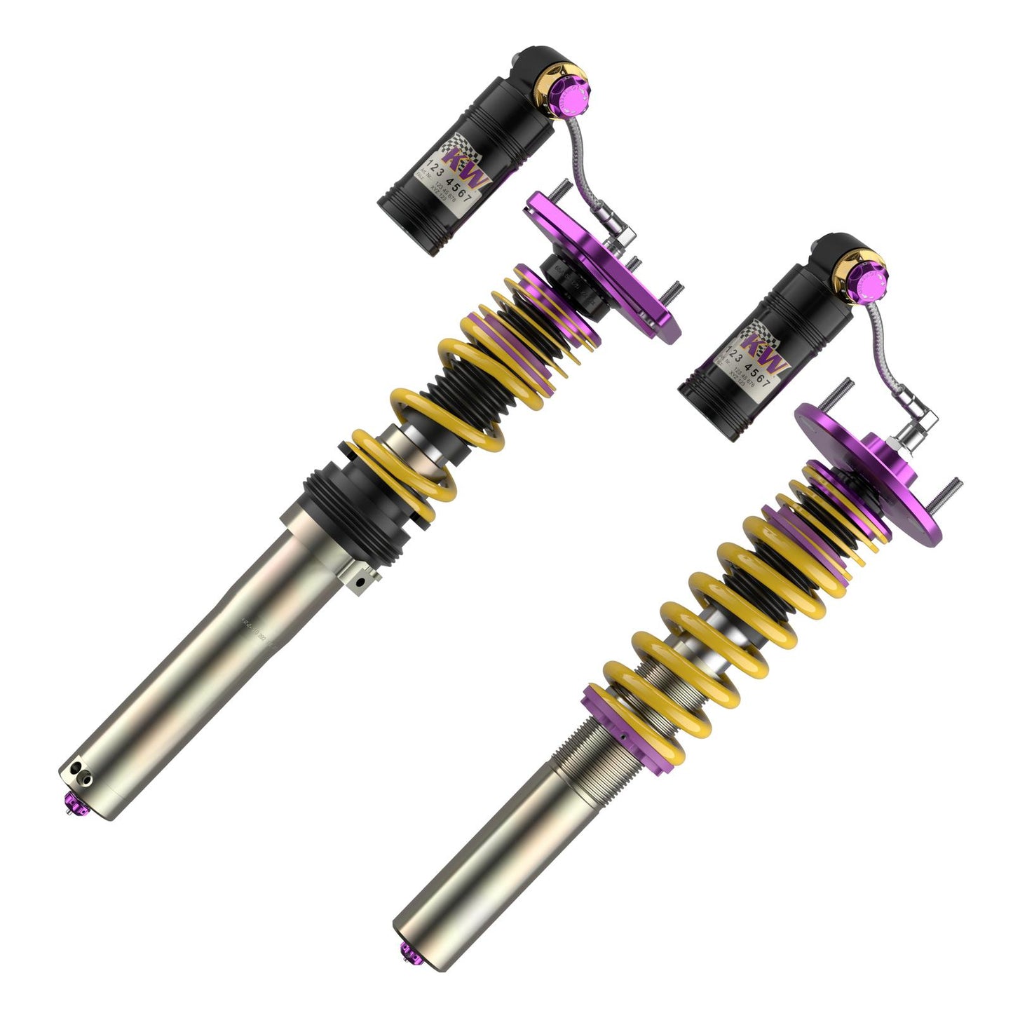 KW V4 Clubsport регулируемо окачване (Coilover) с Top Mounts – за Porsche 718 Cayman GT4 RS (982)