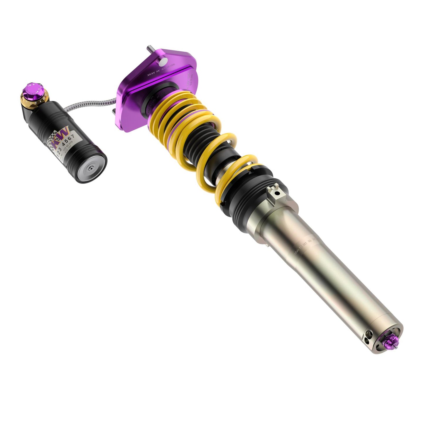KW V4 Clubsport регулируемо окачване (Coilover) с Top Mounts – за Porsche 718 Cayman GT4 RS (982)