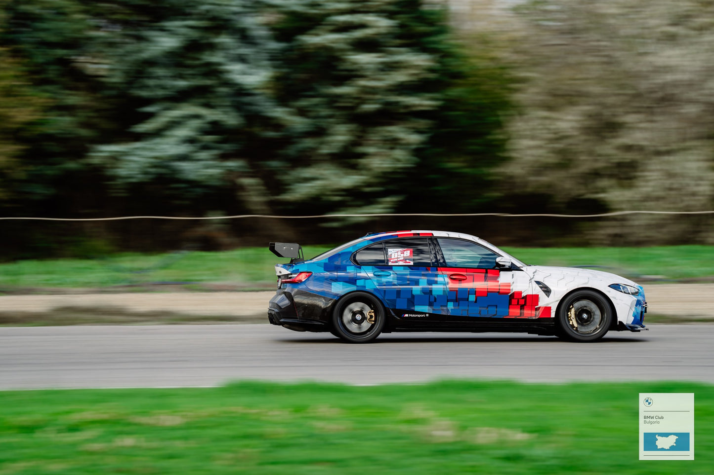 Хаймус Рейсинг "Swan Neck" Крило за G80 M3