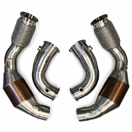 MH-Pipes F9X M5 Даунпайпи