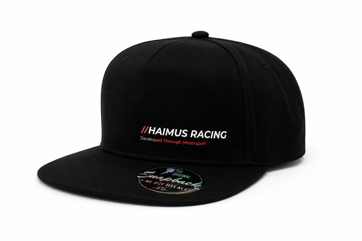 Шапка Haimus Racing Snapback – Черна