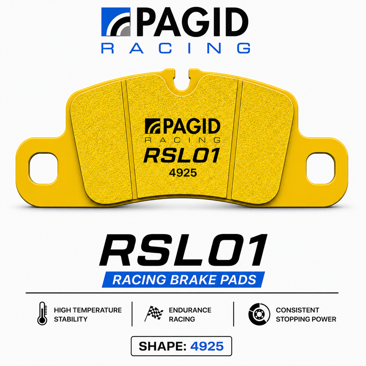 Накладки Pagid RSL1 - 4925 - Стоманени Дискове Задна Ос