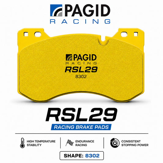 Pagid RSL29 - 8302 Рейсинг Накладки - G8X M2 M3 M4 Предна Ос - Стоманени Дискове
