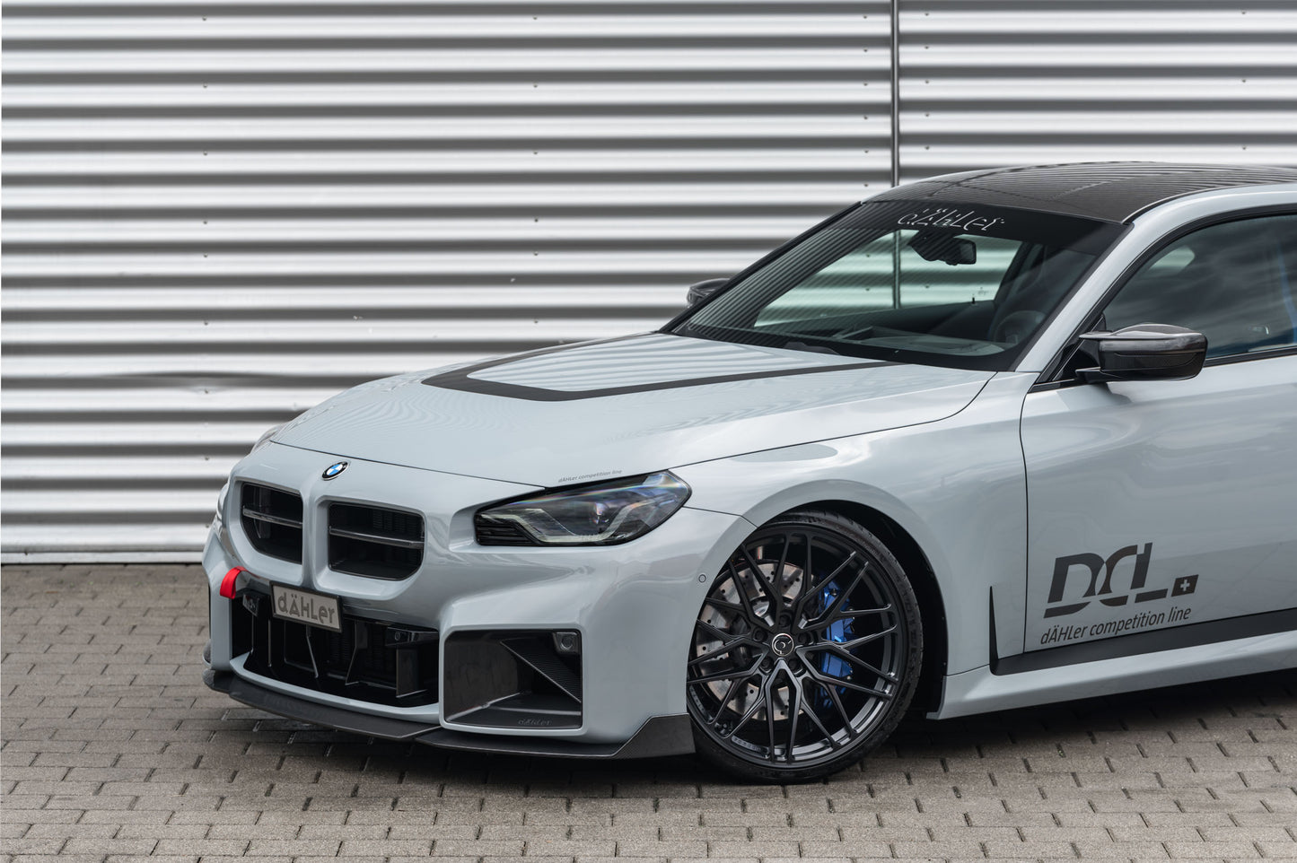 Dahler Карбонов Преден Лип от 3 части - BMW M2 G87