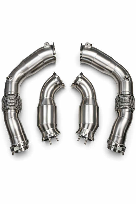MH-Pipes F9X M5 Даунпайпи