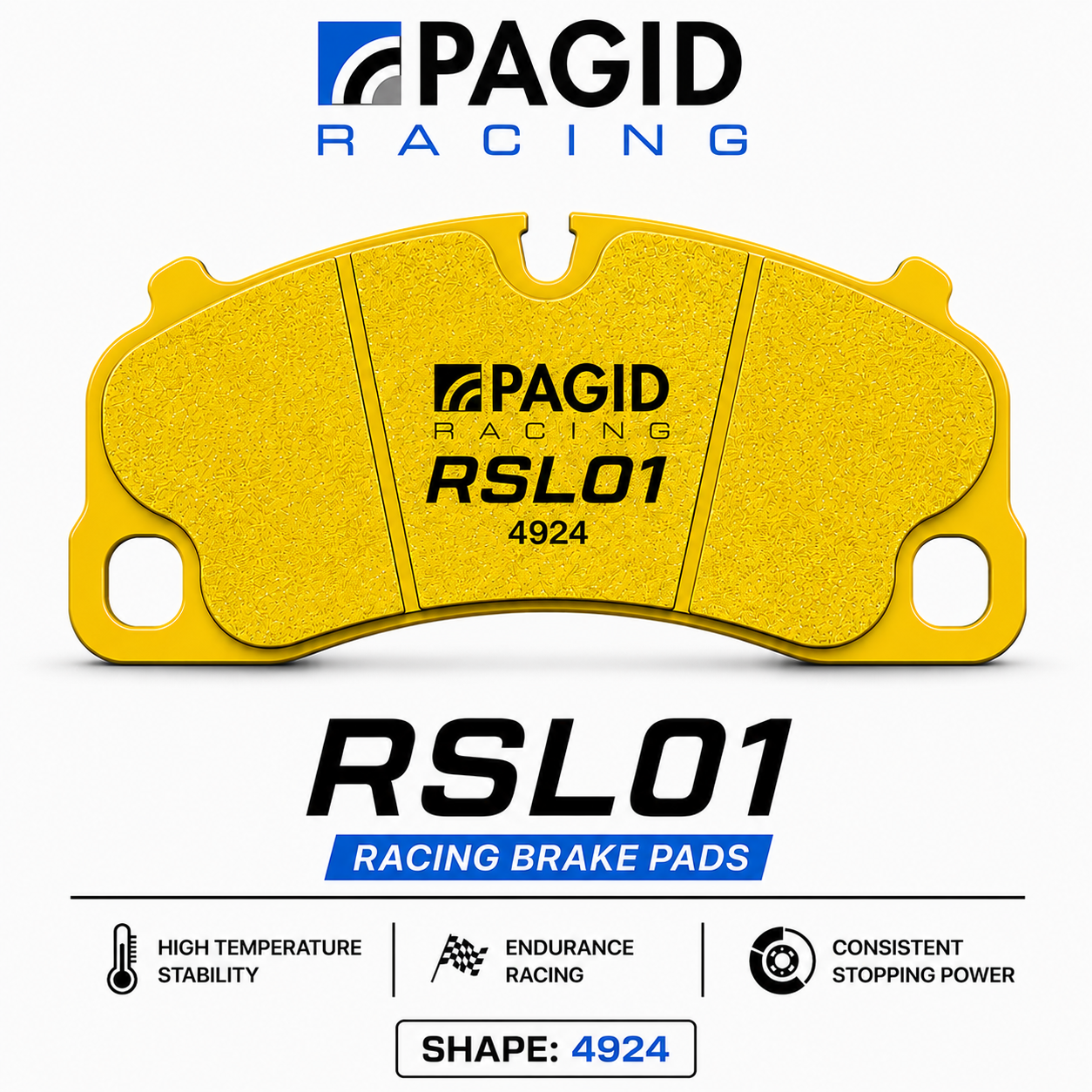 Накладки Pagid RSL 1 - 4924 - Стоманени Дискове - Предна Ос